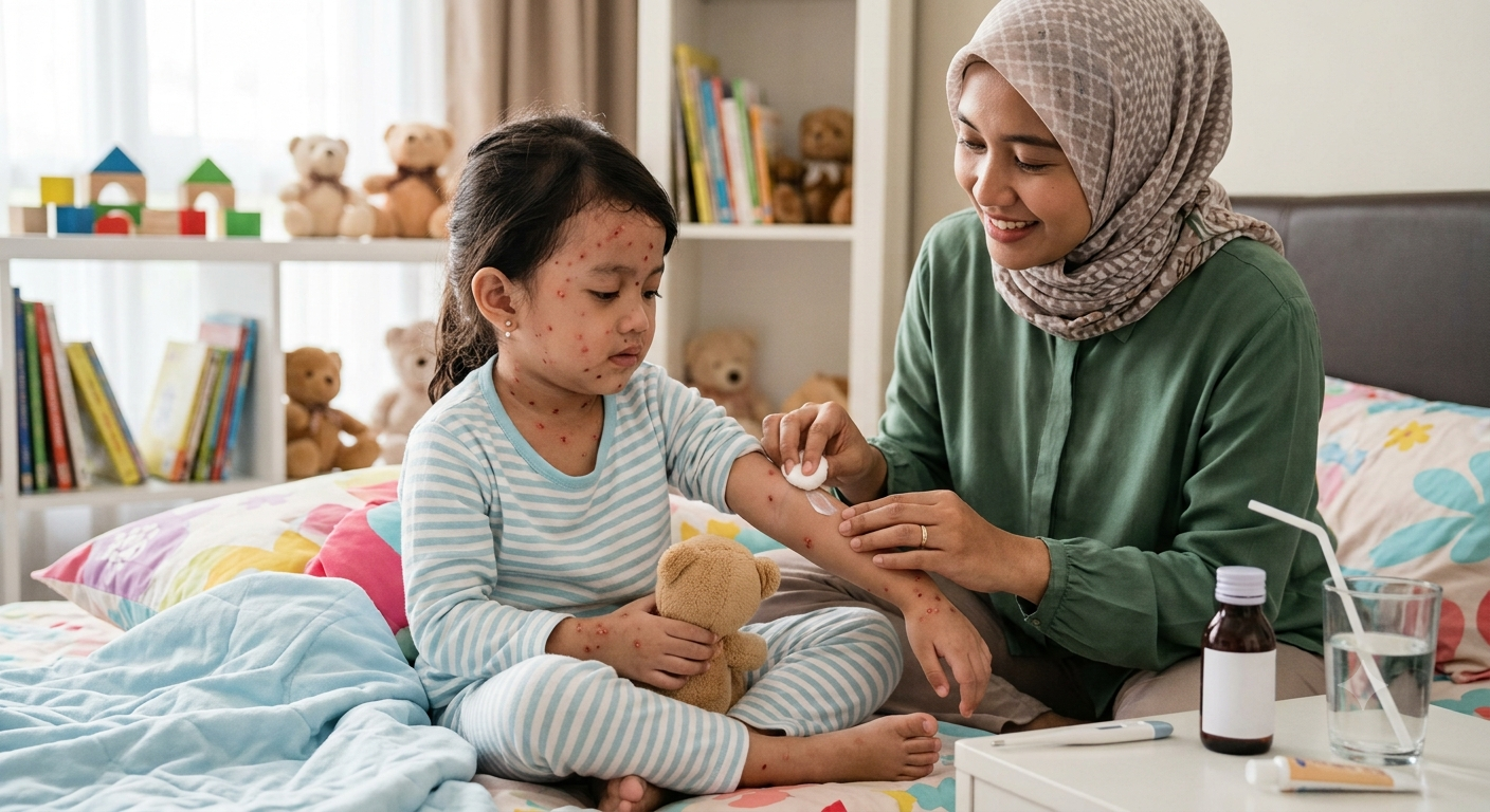 Cacar Air pada Anak: Gejala, Perawatan, dan Pantangan yang Perlu Anda Ketahui